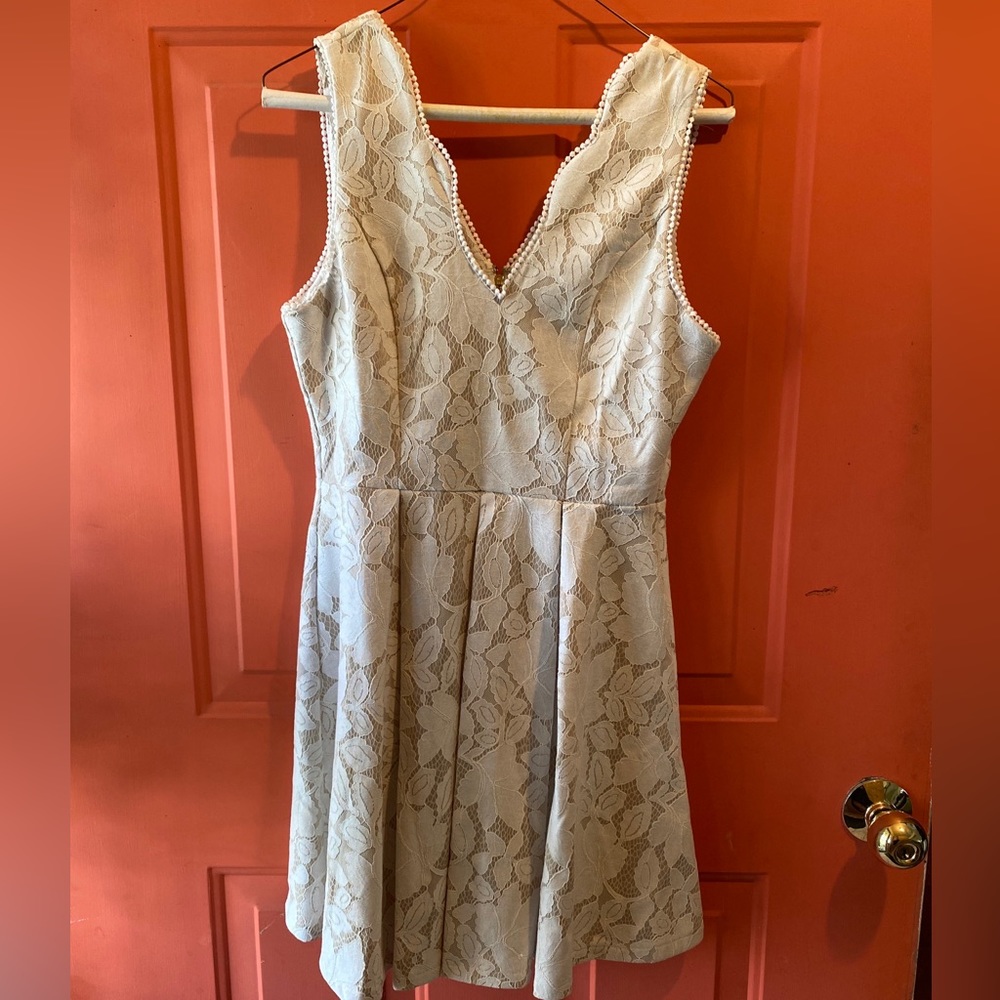 She + sky dress
